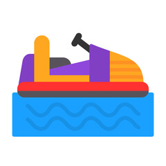 Bumper Boat Icon