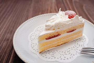 苺のショートケーキ