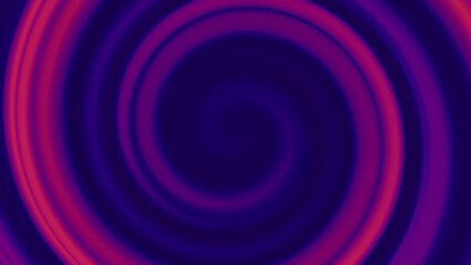 Spiral shape blurred texture. Dark blue bright pink and purple gradient background. Swirl motion design. Abstract tunnel illustration. Technology wallpaper. Template for website banner cover or poster
