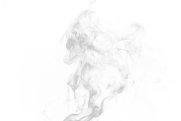 Tuinposter Candle Smoke or Fog Effect For Compositing or Overlay  © smishura