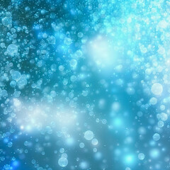 Obraz premium Abstract background bokeh or blurred background with beautiful blue color