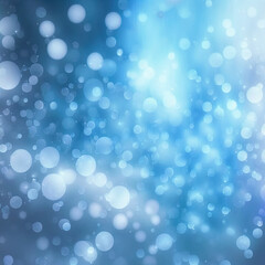 Abstract background bokeh or blurred background with beautiful blue color