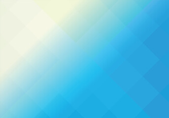 abstract background consisting of blue, green and white triangles, vector illustration