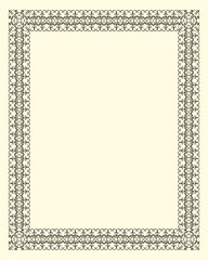 ornamental  frame vintage