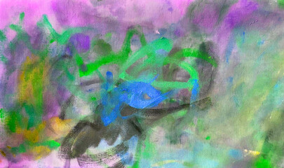 abstract background, the picture is painted with paints
