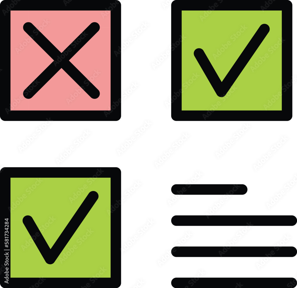 Poster approved task schedule icon. outline approved task schedule vector icon for web design isolated on w
