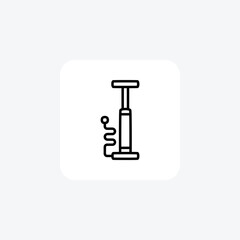 Jackhammer, power tool fully editable vector fill icon

