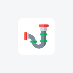 Building, industry fully editable vector fill icon

