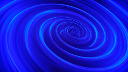 Fiery Energy Vortex. Luminous whirlpool. Abstract digital swirl. Rotating swirling shapes particles. Mesmerising spiral tunnel of crystal fluid. 3D render.