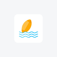 Water game icon fully editable vector icon

