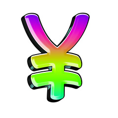 Graffiti Colorful Alphabet Set, includes font or letters, numbers, punctuation marks, symbols and shapes