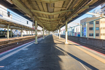 JR Matsue Station in Shimane Prefecture, Japan.