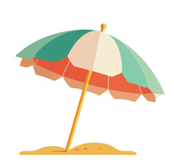 illustration of a umbrella - obrazy, fototapety, plakaty
