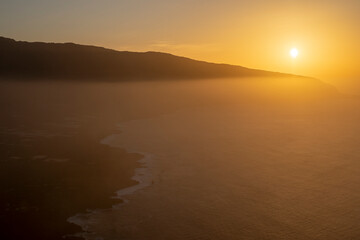 Atardecer en la playa