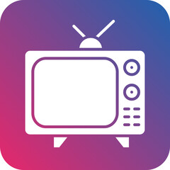 Vector Design Television Icon Style