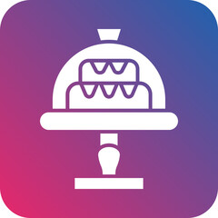 Vector Design Cake Dome Icon Style