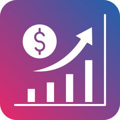 Vector Design Stocks Icon Style