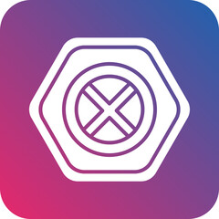 Vector Design No Stopping Icon Style