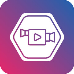 Vector Design Speed Camera Icon Style