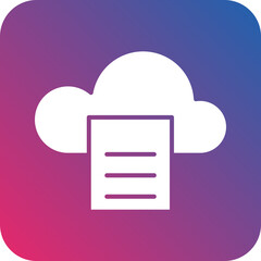 Vector Design Data Storage Icon Style