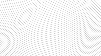Abstract modern gray waves and lines pattern template. Wavy lines white background. Vector stripes illustration.