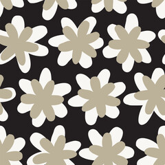 Fototapeta premium Floral Seamless Pattern Design Background