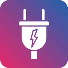 Vector Design Power Plug Icon Style