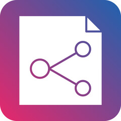 Vector Design File Sharing Icon Style