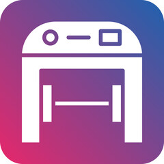 Vector Design Metal Detector Icon Style