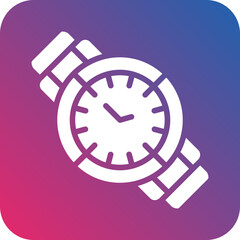 Vector Design Wristwatch Icon Style