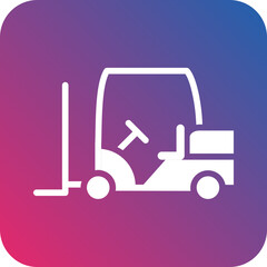 Vector Design Forklift Icon Style