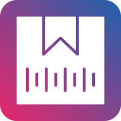Vector Design Package Barcode Icon Style