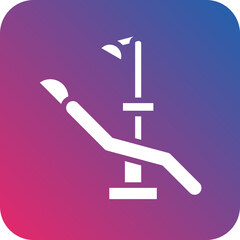Vector Design Dental Chair Icon Style