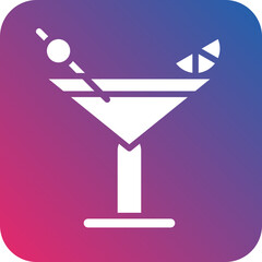 Vector Design Cocktail Icon Style