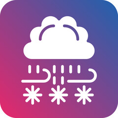 Vector Design Blizzard Icon Style