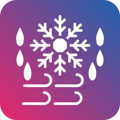 Vector Design Cold Wave Icon Style