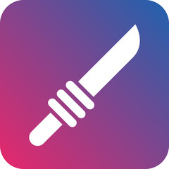 Vector Design Knife Icon Style