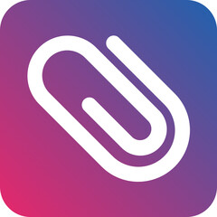 Vector Design Paperclip Icon Style