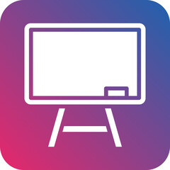 Vector Design Whiteboard Icon Style