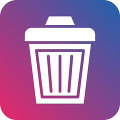 Vector Design Trash Icon Style
