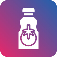 Vector Design Tomato Sauce Icon Style