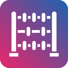 Vector Design Abacus Icon Style