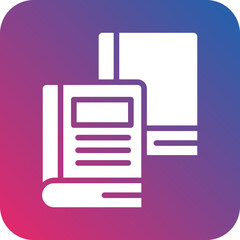 Vector Design Books Icon Style