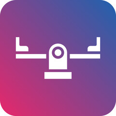 Vector Design Seesaw Icon Style