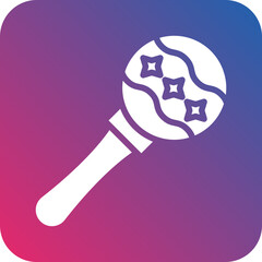 Vector Design Rattle Icon Style