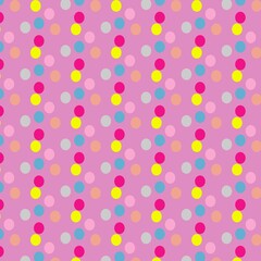 Print colorful pink pattern