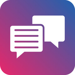 Vector Design Chat Icon Style