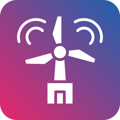 Vector Design Windmill Icon Style