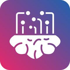 Vector Design Brain Icon Style
