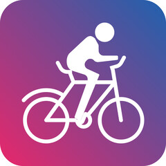 Obraz premium Vector Design Cycling Icon Style